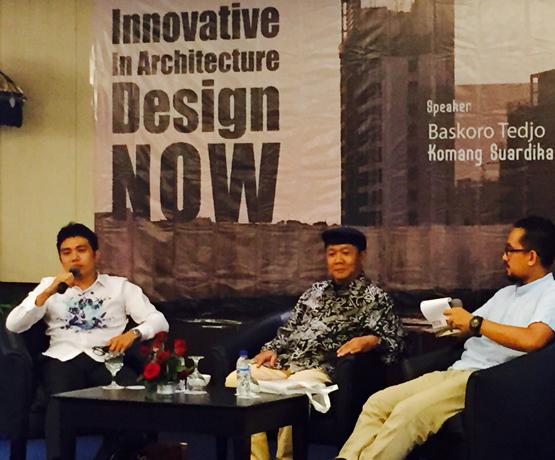 <p>
	Keynote Speaker, Innovative Design In Architecture</p>
